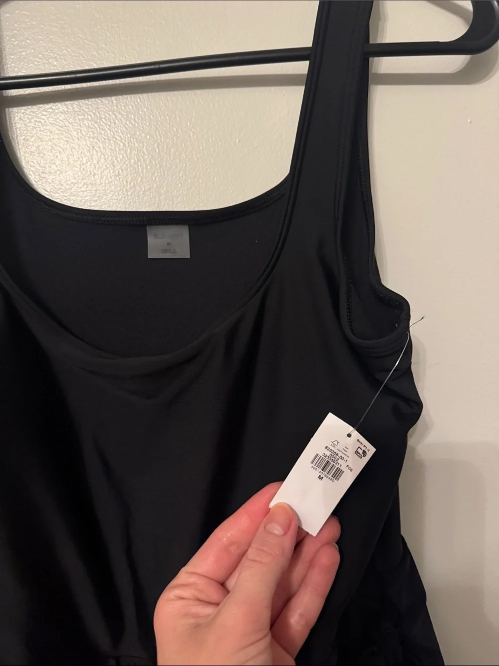 NWT Old Navy black swim dress